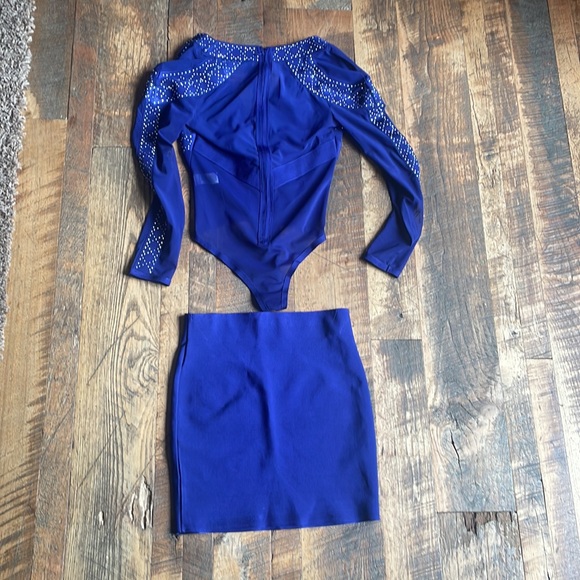 WOW couture Skirts Bodysuit And Skirt Combo To Complete The Perfect